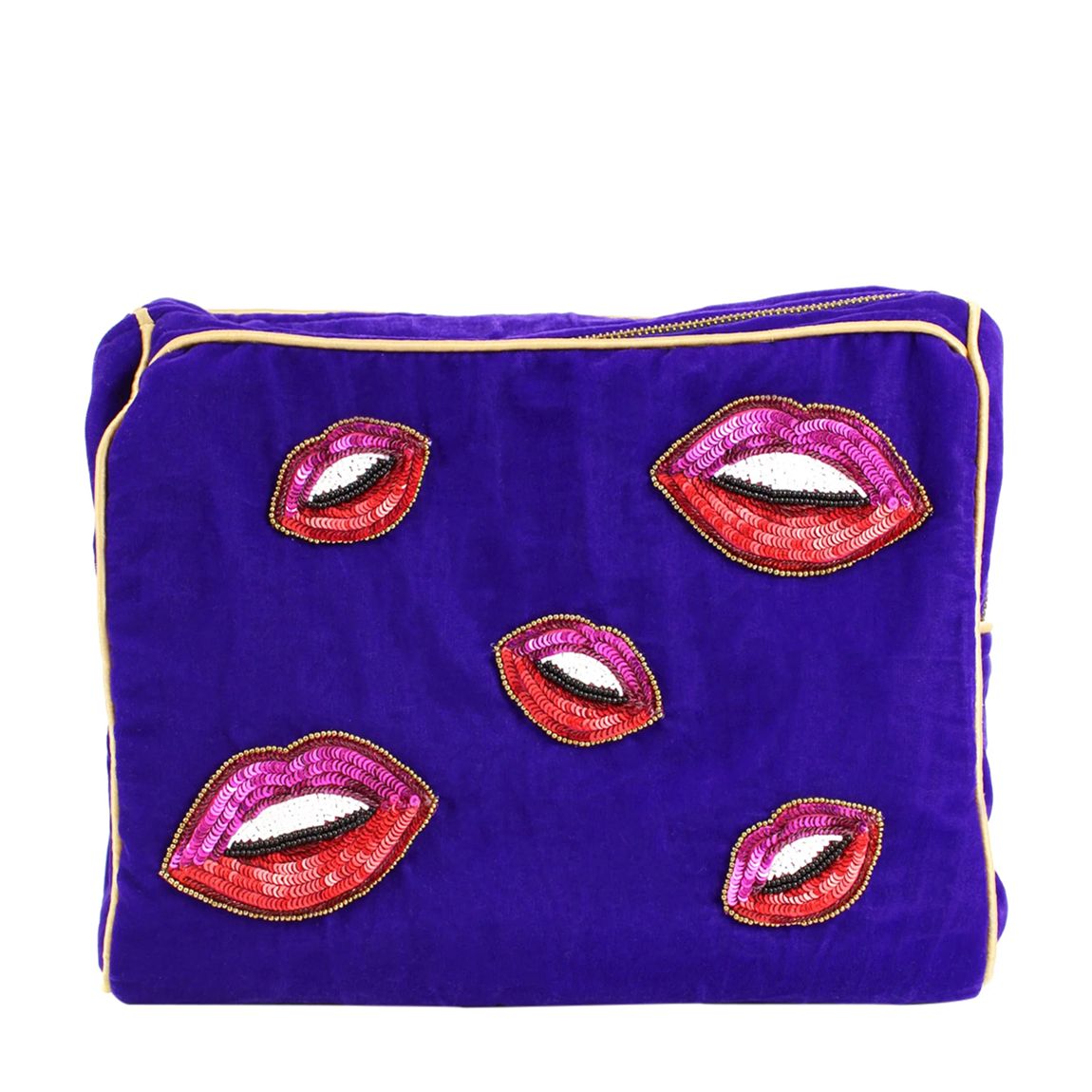Blue Lips Wash Bag main product photo