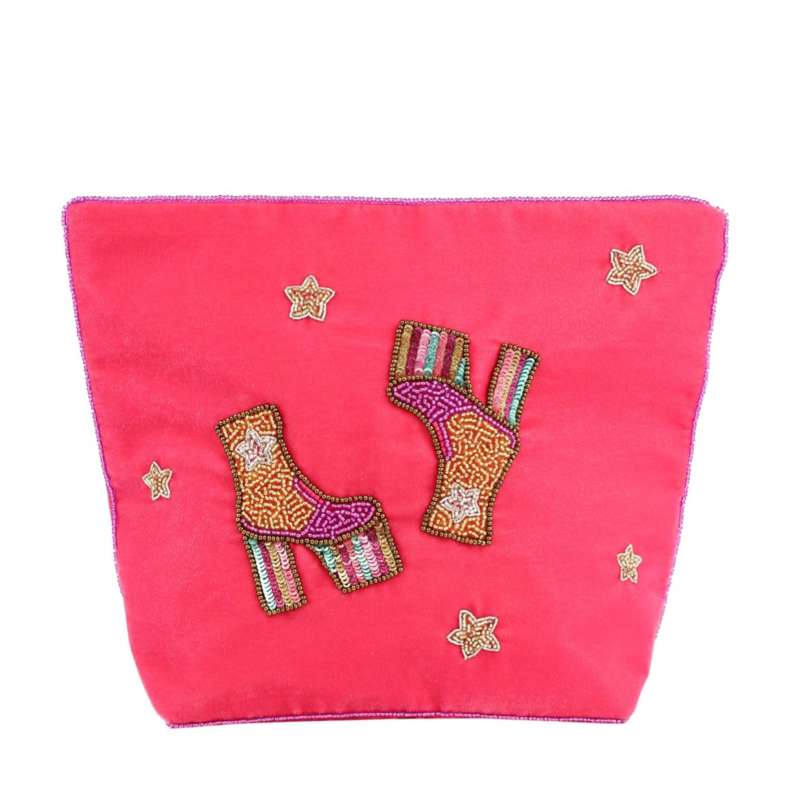 Pink Dancing Boots Make Up Bag main product photo