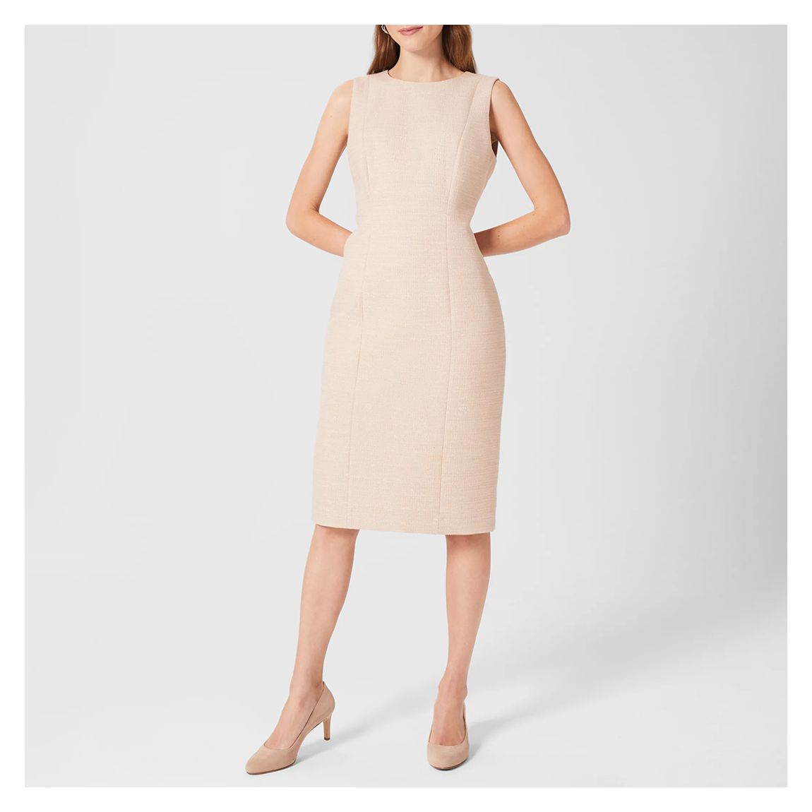 Nude Petite Amelie Cotton Blend Dress main product photo