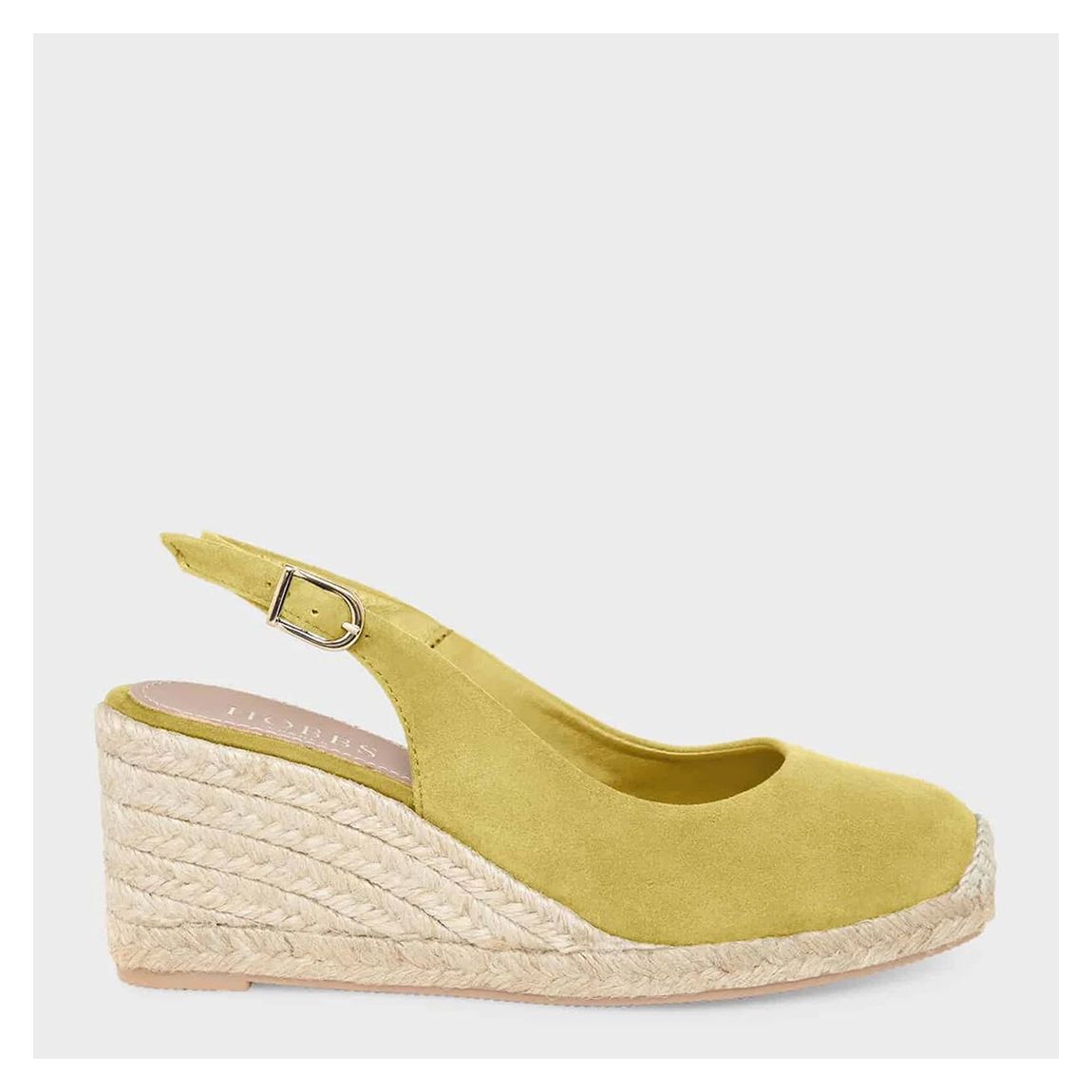 Light Green Eve Suede Espadrille main product photo