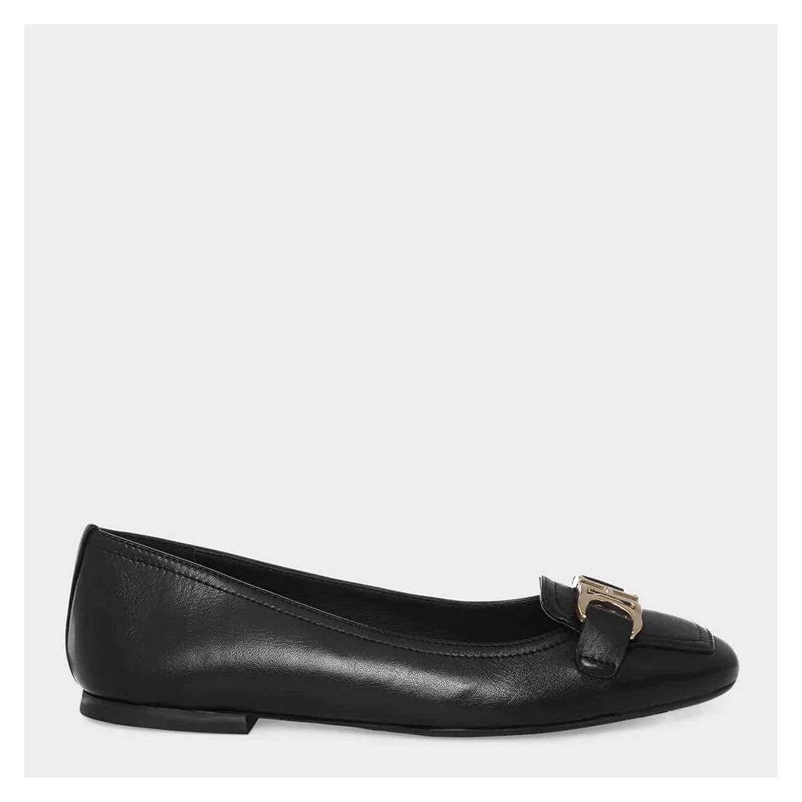 Black Margot Leather Pumps main product photo