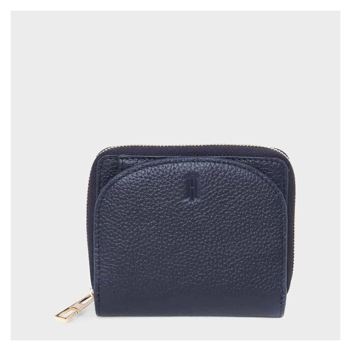 Navy Thornton Leather Purse main product photo