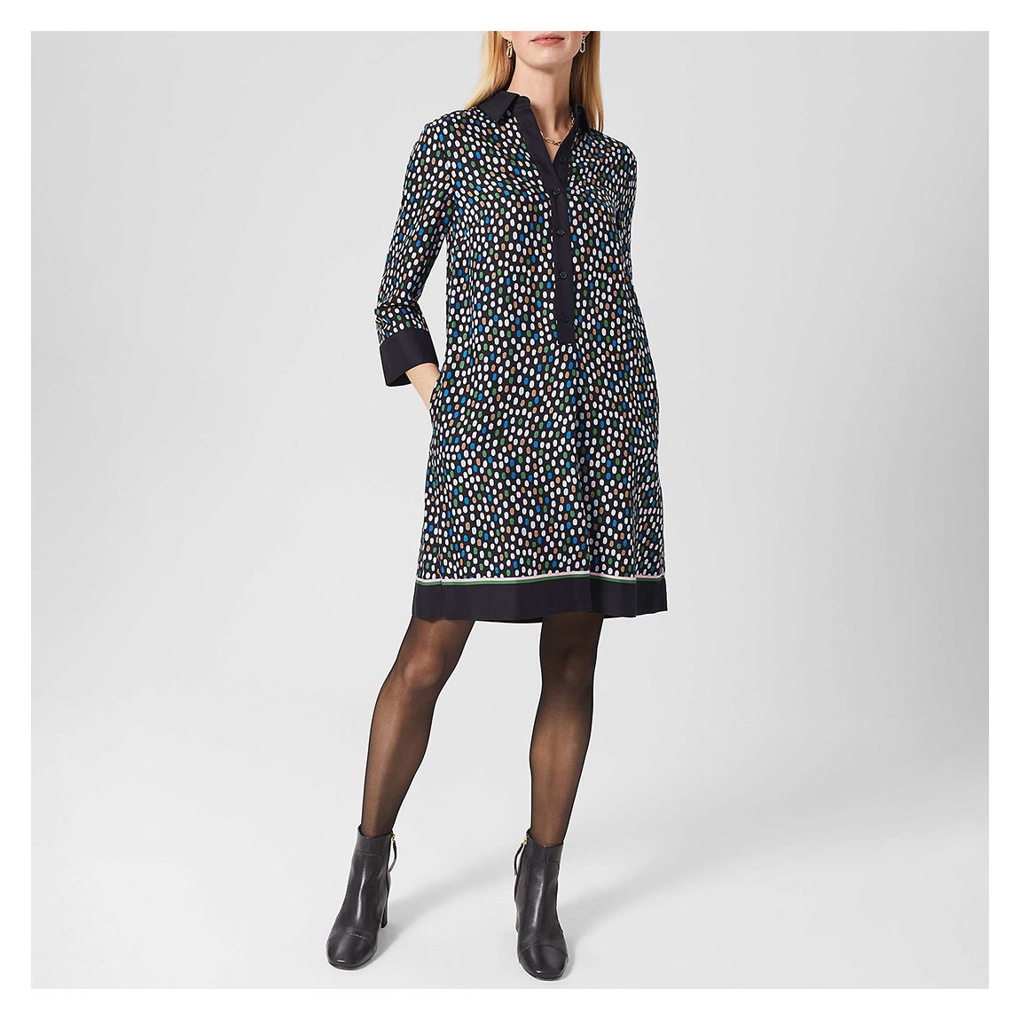 Navy Marci Tunic Dress main product photo