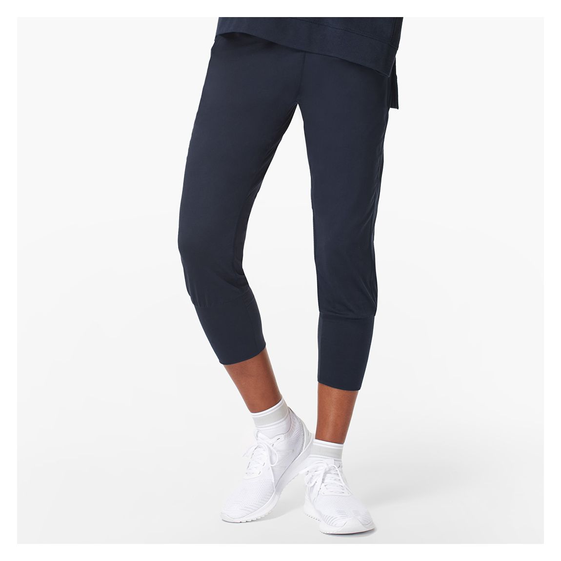 Navy Gary Yoga Capris main product photo