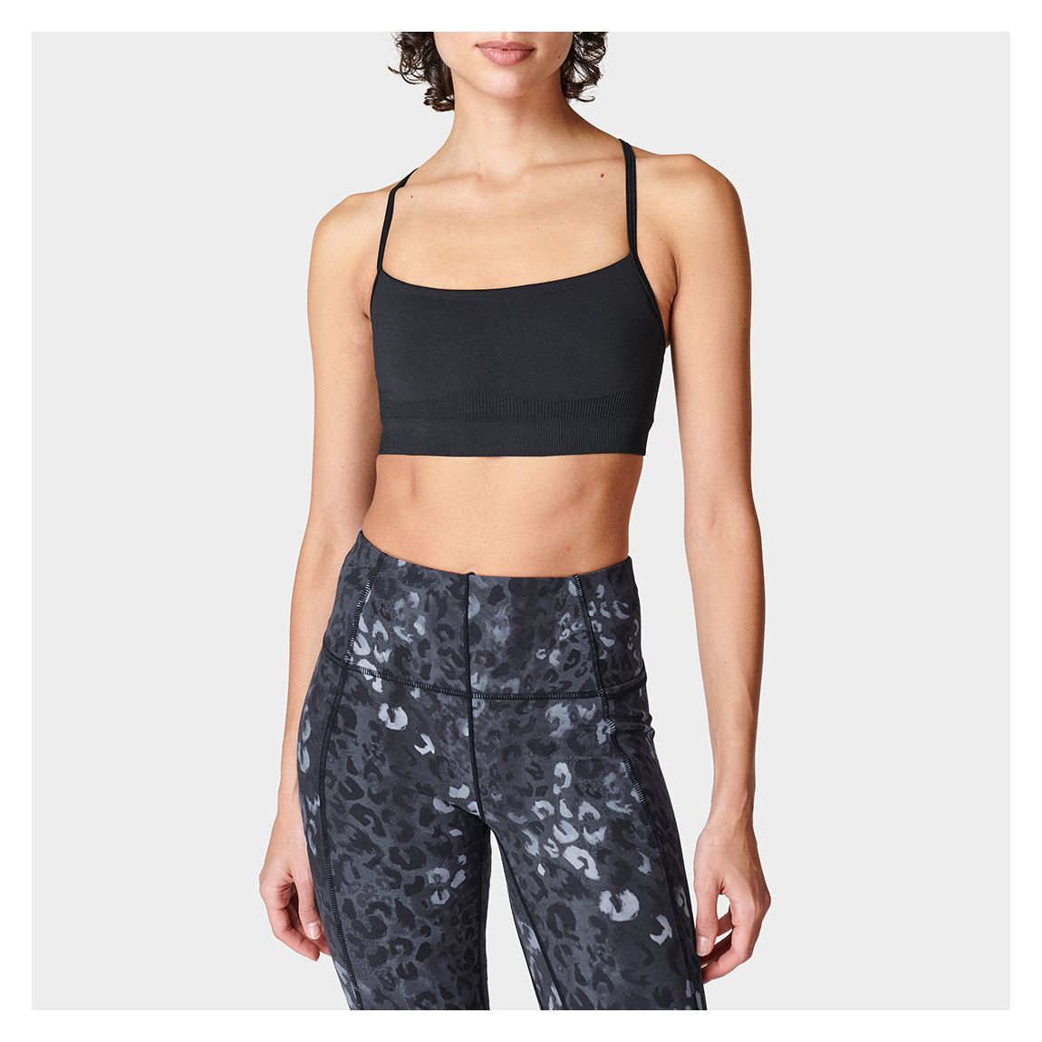 Black Spirit Restored Yoga Bra main product photo