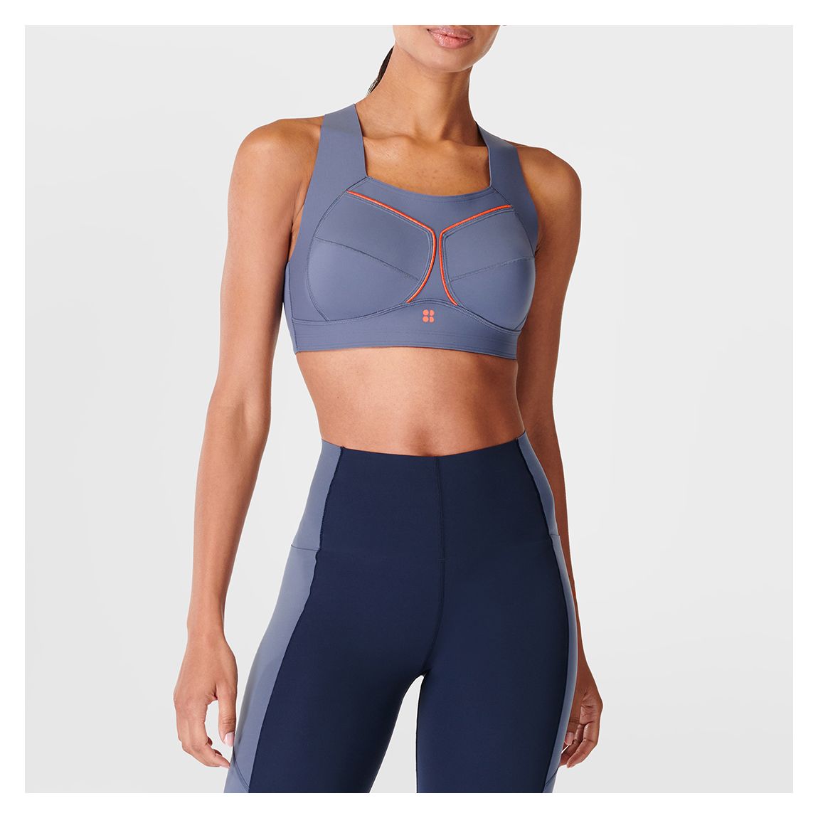 Blue Zero Gravity Running Bra main product photo
