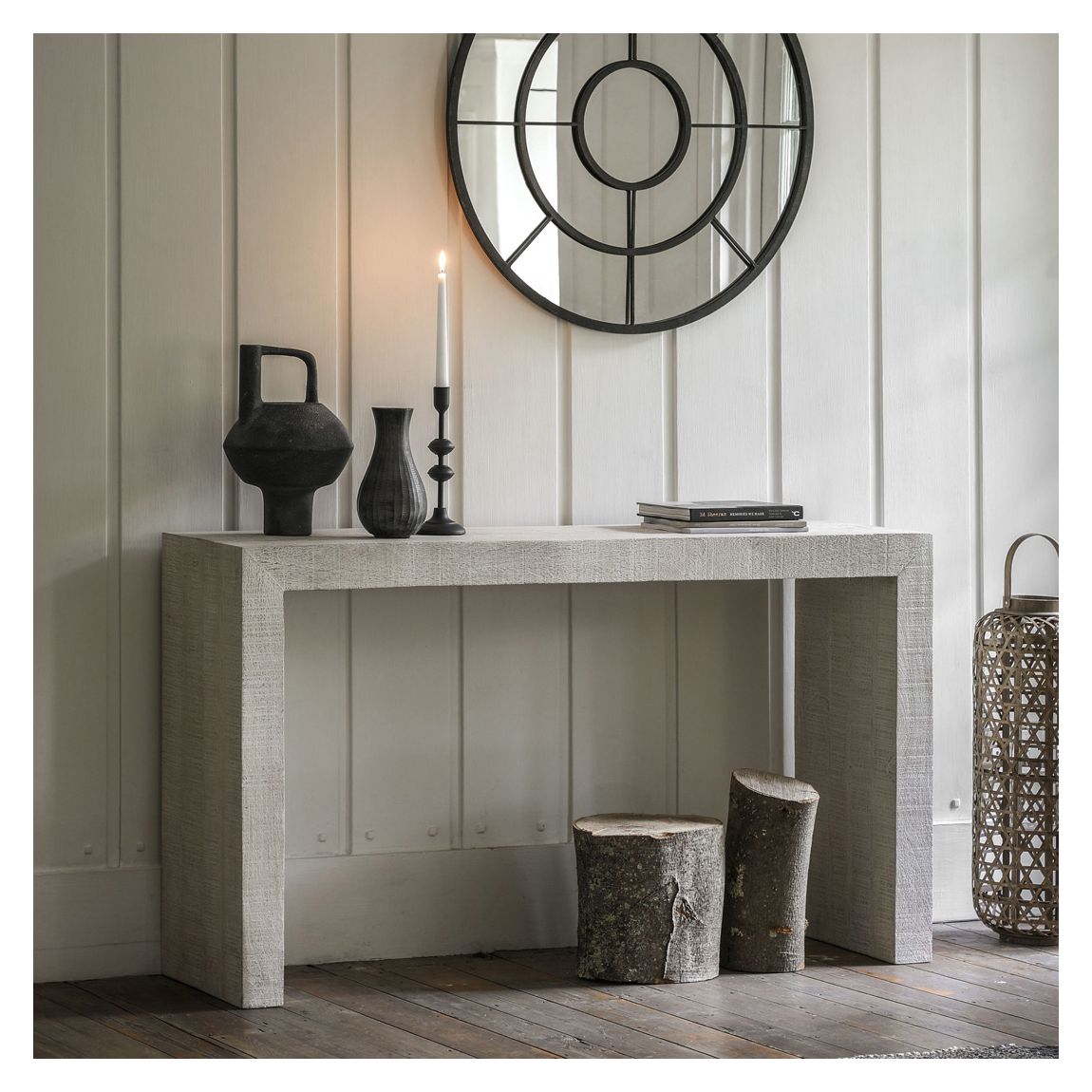 Marlin Console, Whitewash main product photo