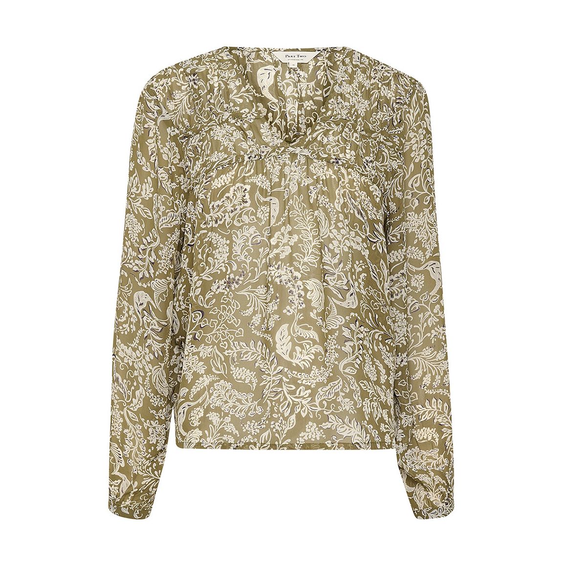 Sage Green Botilda Blouse main product photo