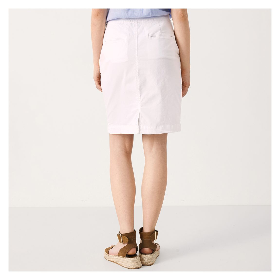 White Mini Skirt main product photo