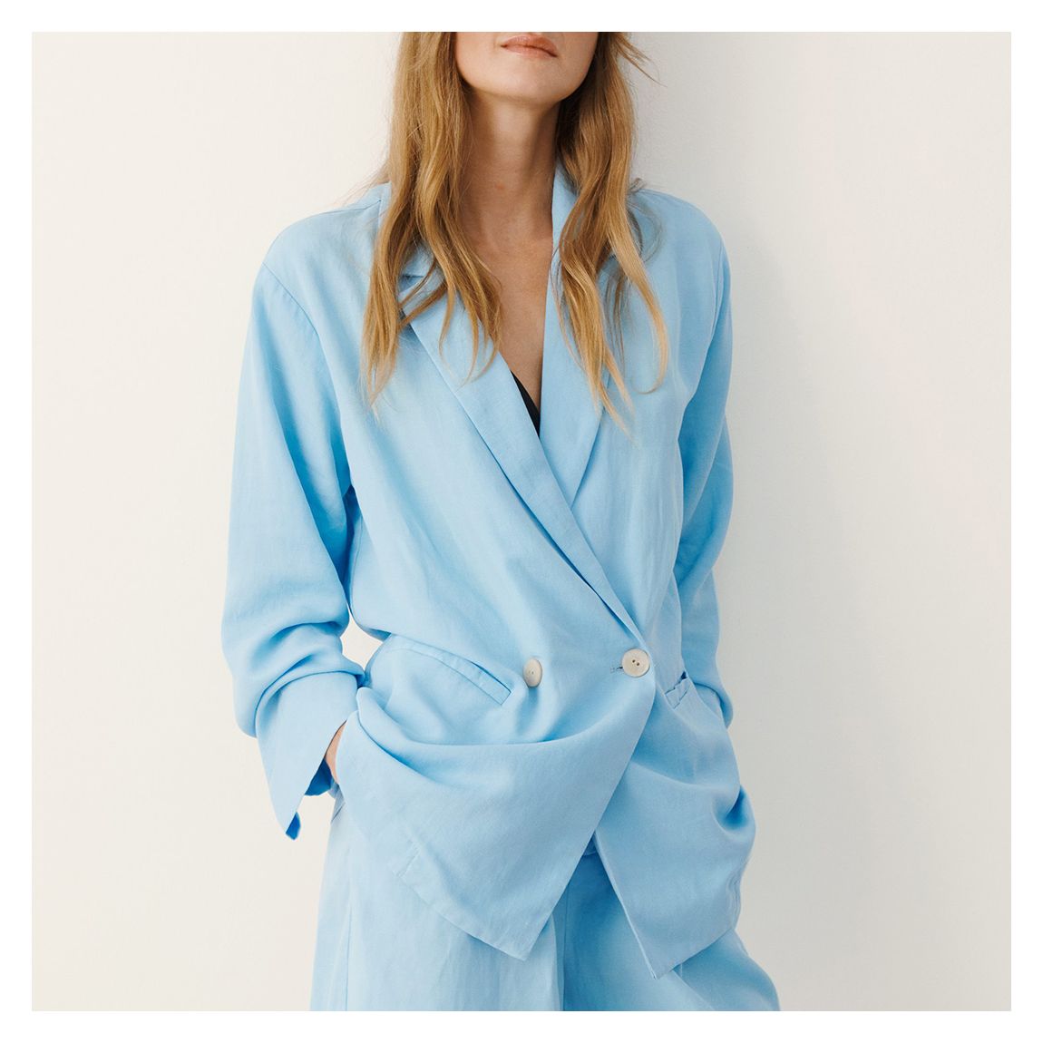 Blue Aline Blazer main product photo
