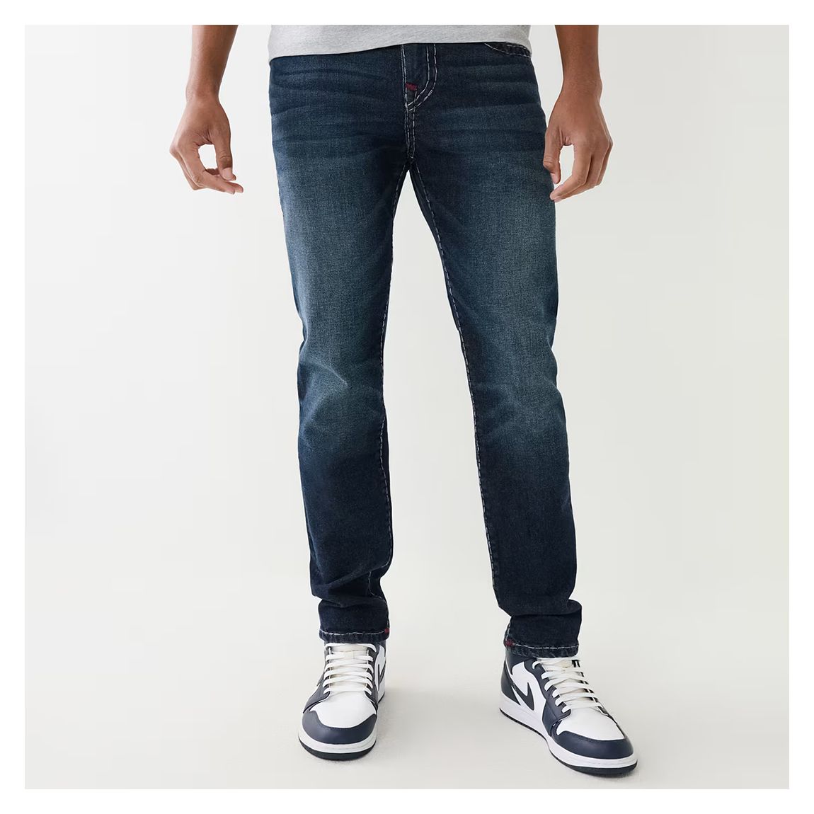 Dark Blue Rocco Skinny Stretch Jeans main product photo