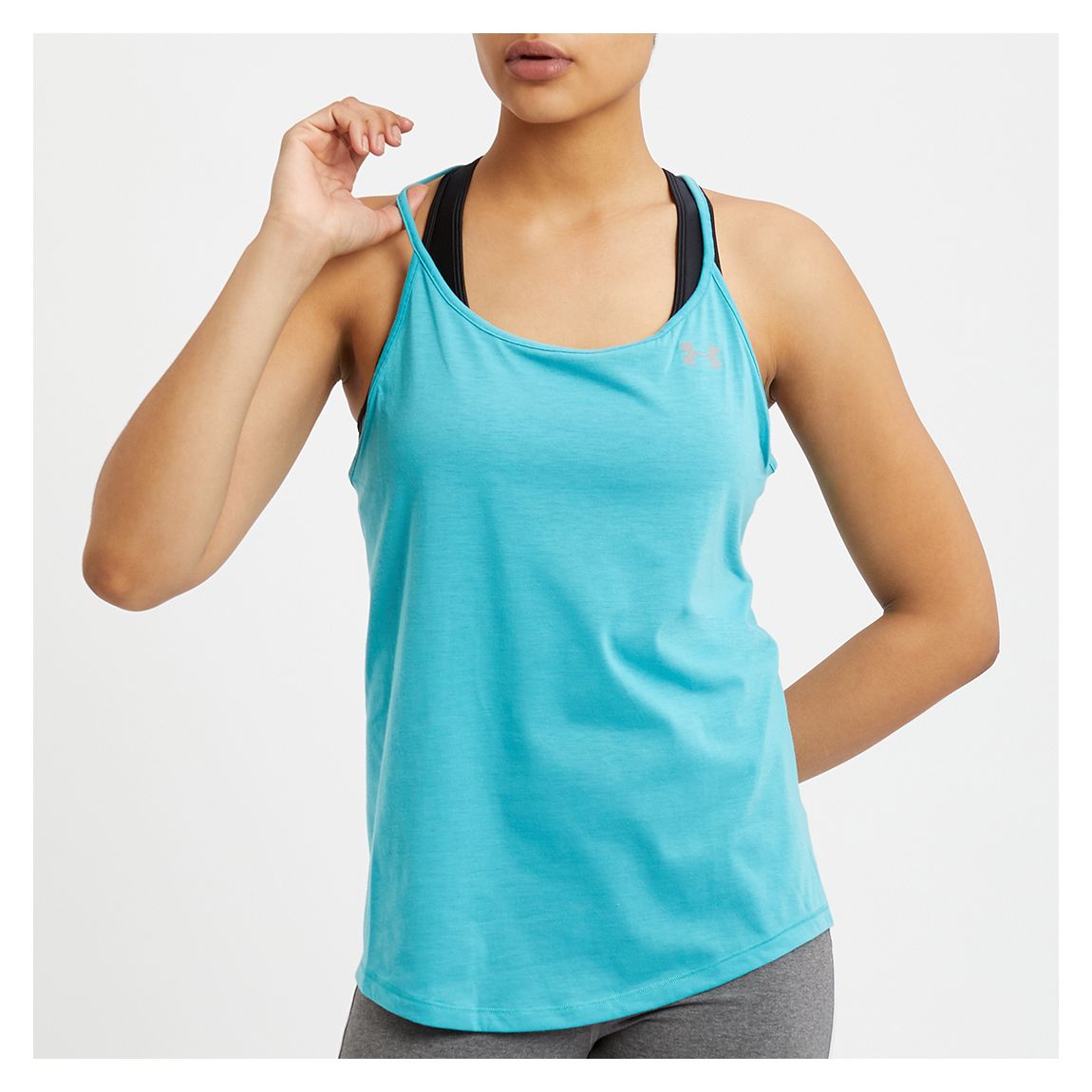 Green Swyft Strappy Tank main product photo