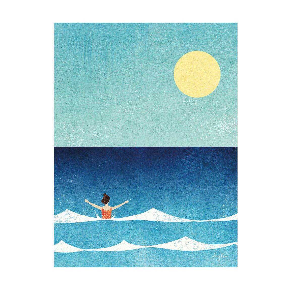 sea swim 30 x 40 cm main product photo