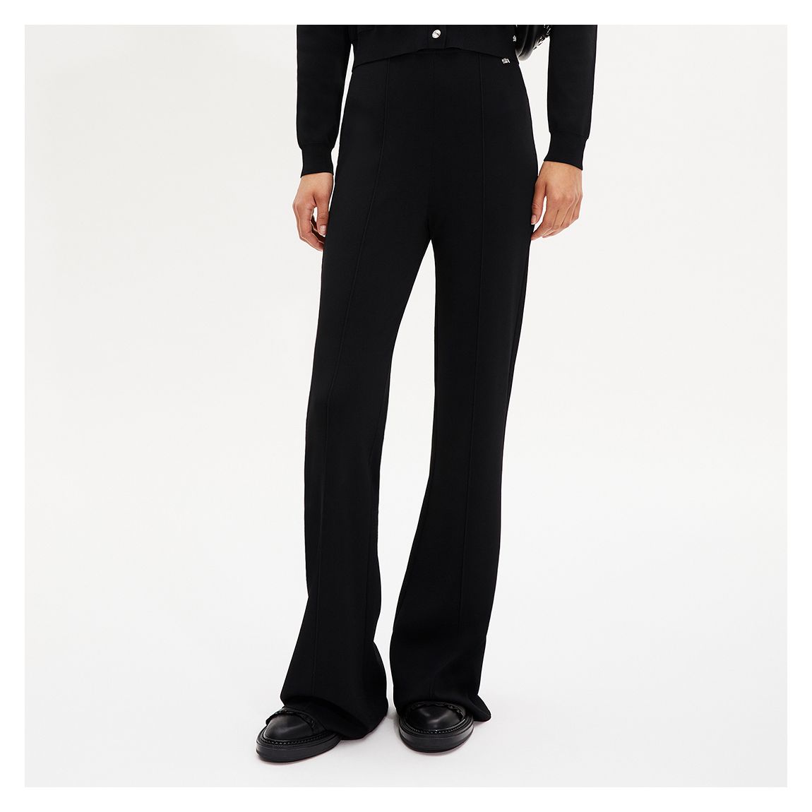 Black Bootcut Trousers main product photo