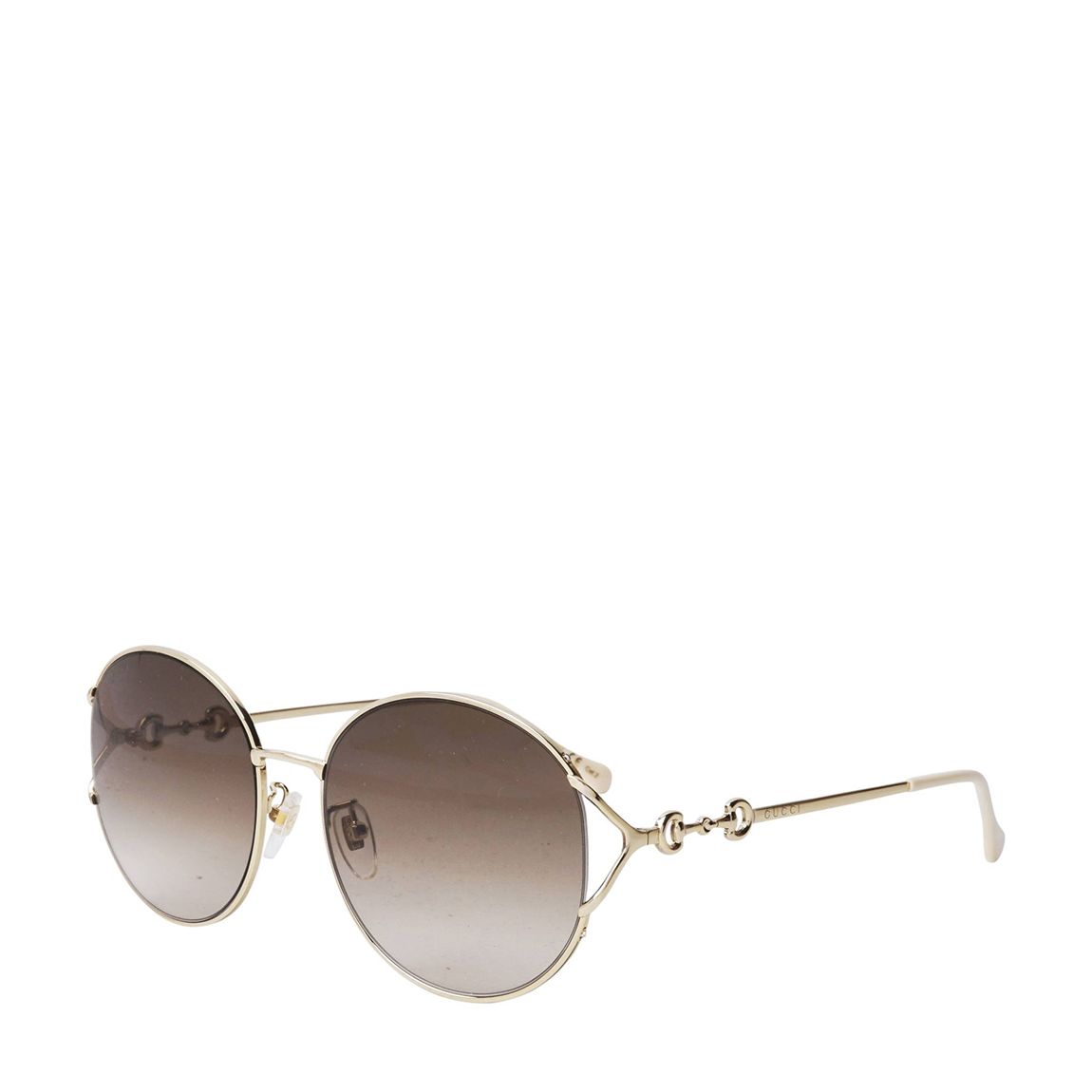 Women's Gold Gucci Sunglasses 58mm main product photo