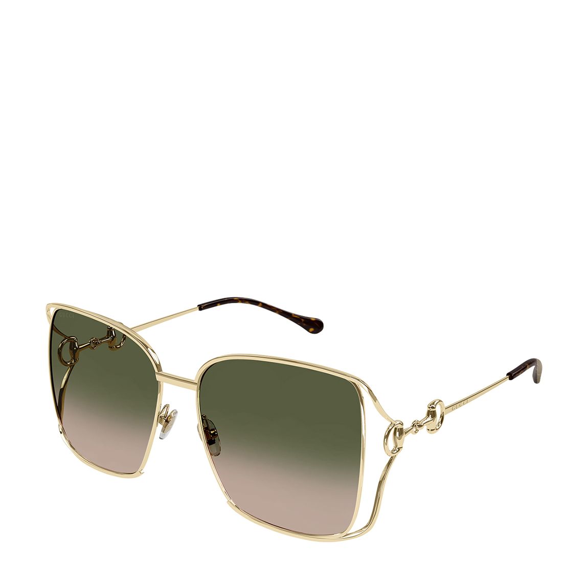 Women's Gold Gucci Sunglasses 61mm main product photo