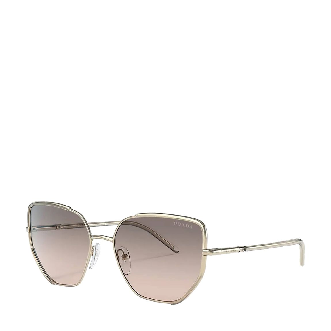 Women's Gold Prada Sunglasses 58mm main product photo
