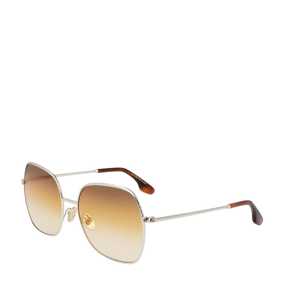 Women's Gold Victoria Beckham Sunglasses 61mm main product photo