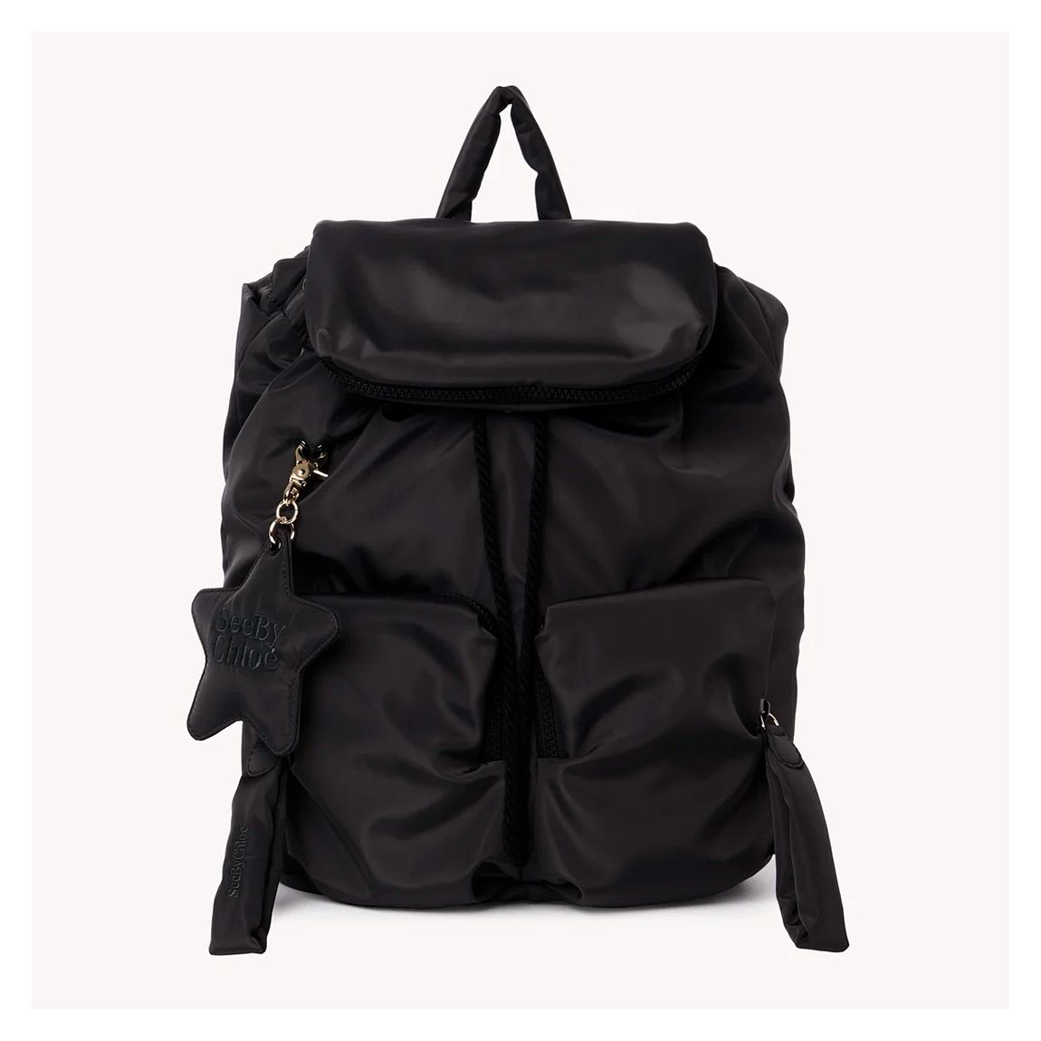 Black See By Chloe Joy Rider Backpack main product photo