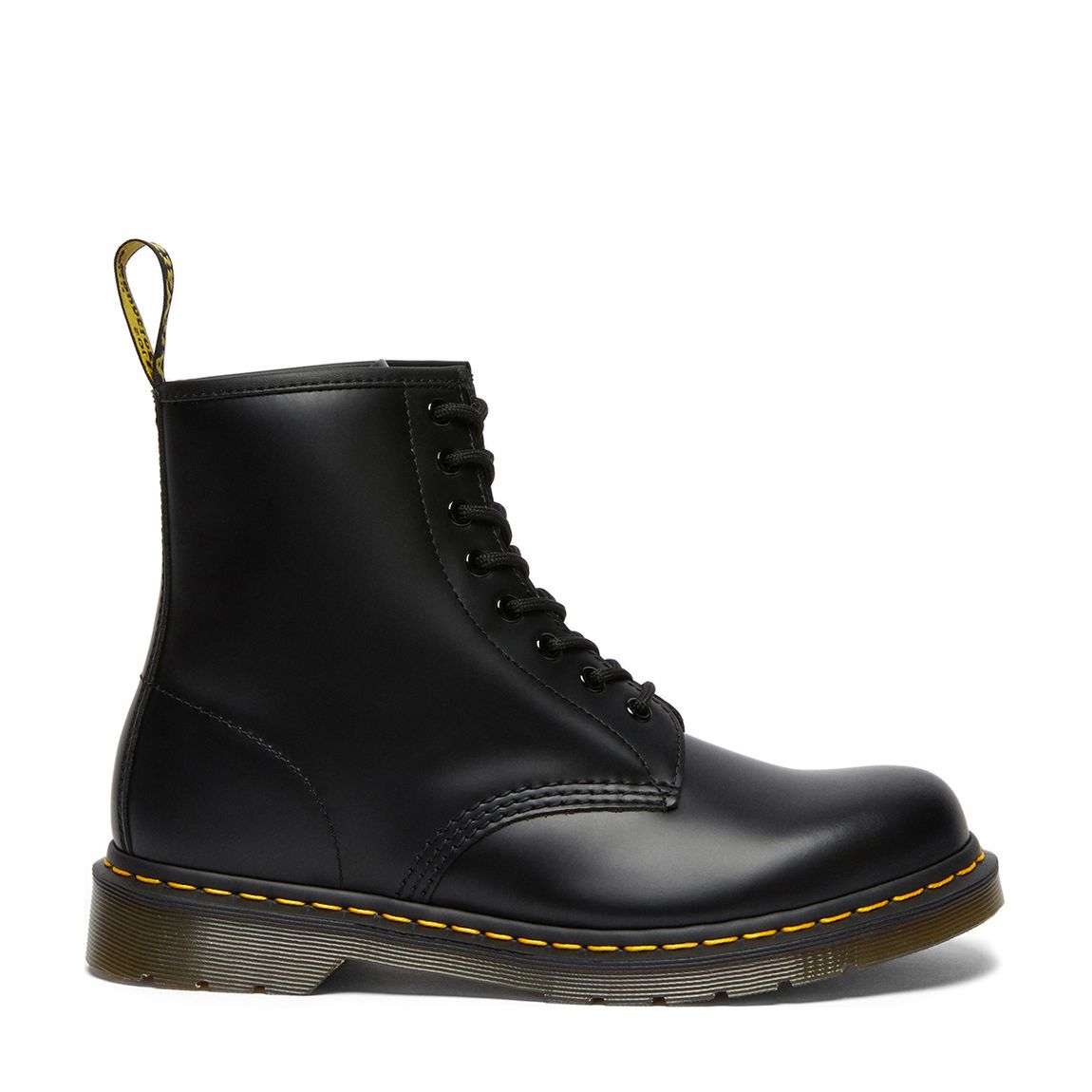 Unisex Black Unisex 1460 Smooth Leather Lace Up Boots main product photo