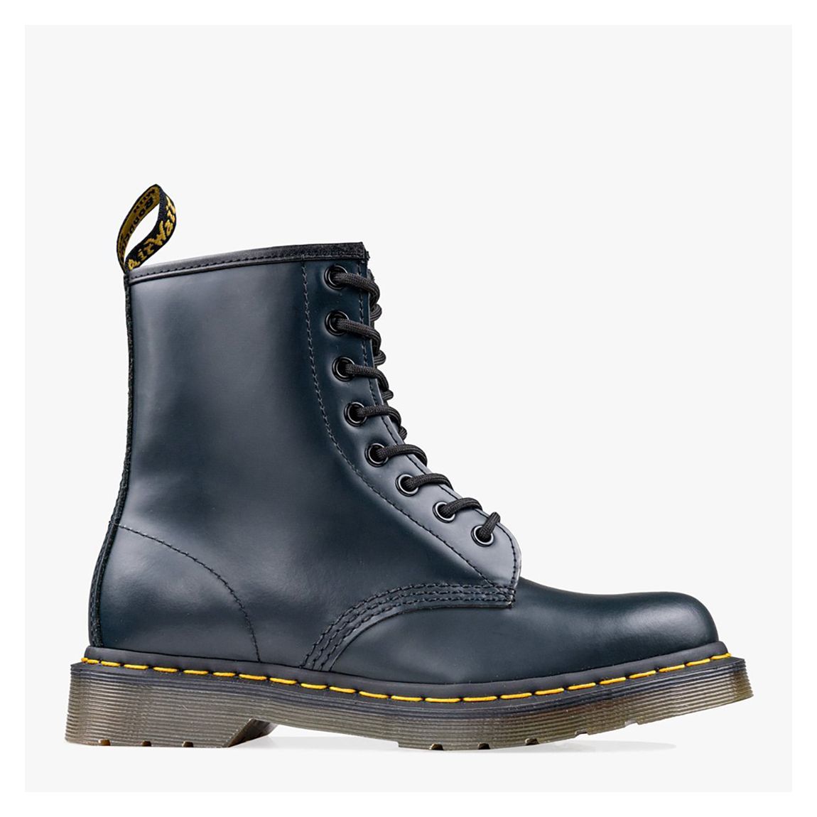 Unisex Blue Unisex 1460 Smooth Leather Lace Up Boots main product photo