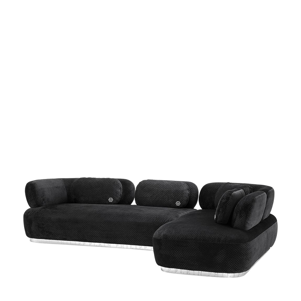Signature Lounge Sofa, Black main product photo
