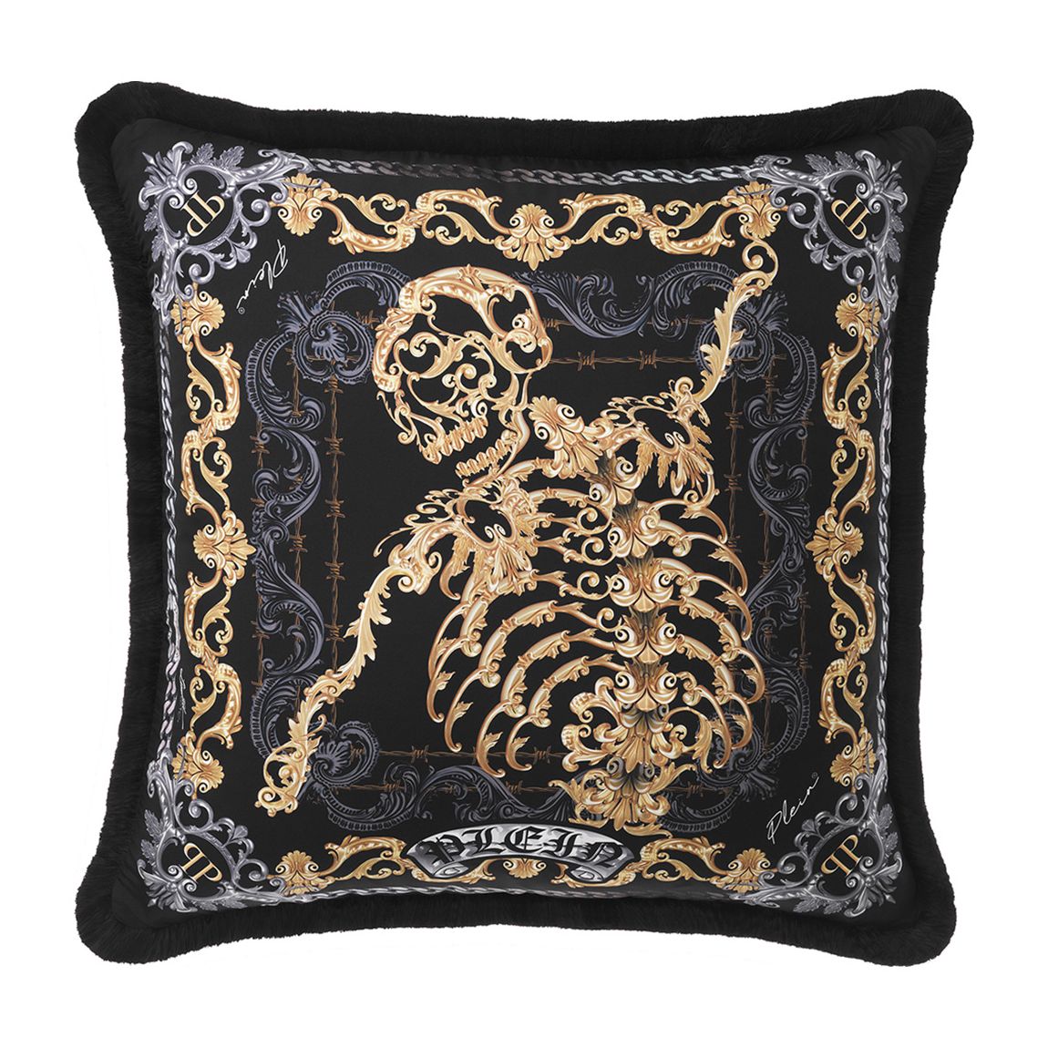 Silk Skeleton Cushion, 50x50cm main product photo