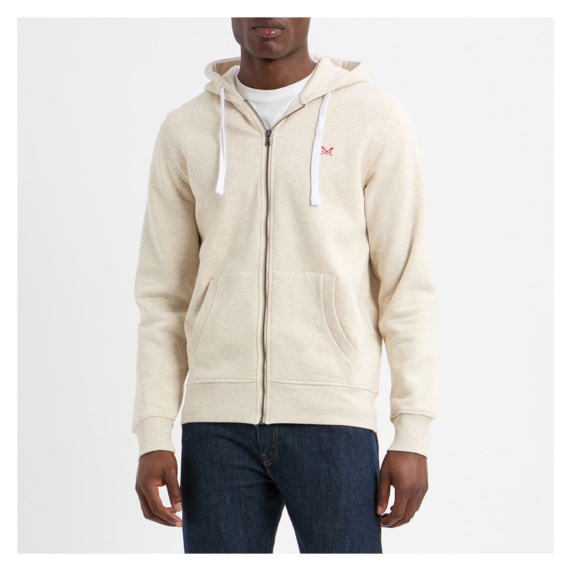Cream Cotton Hoodie main product photo