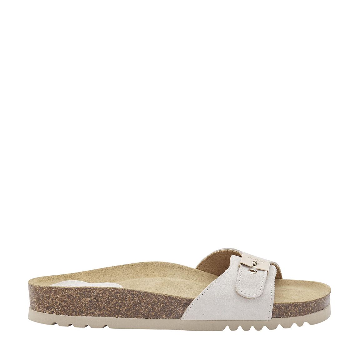 Beige Nina Cork Slider Flat Sandals main product photo