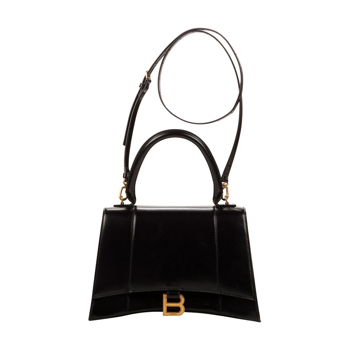 Black Hourglass Handbag main product photo