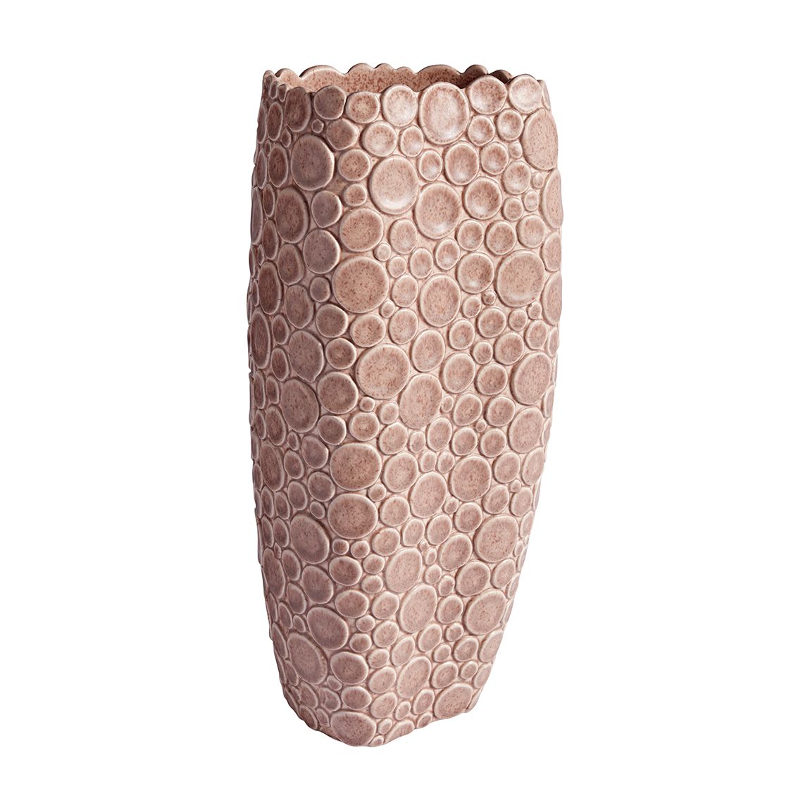 Haas Gila Monster Vase, Dusty Pink main product photo