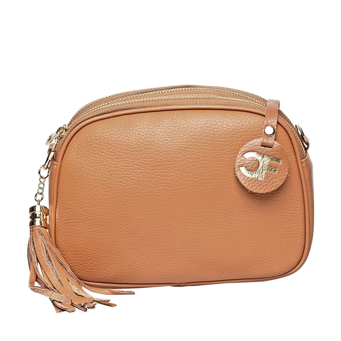 Brown Leather Shoulder bag main product photo