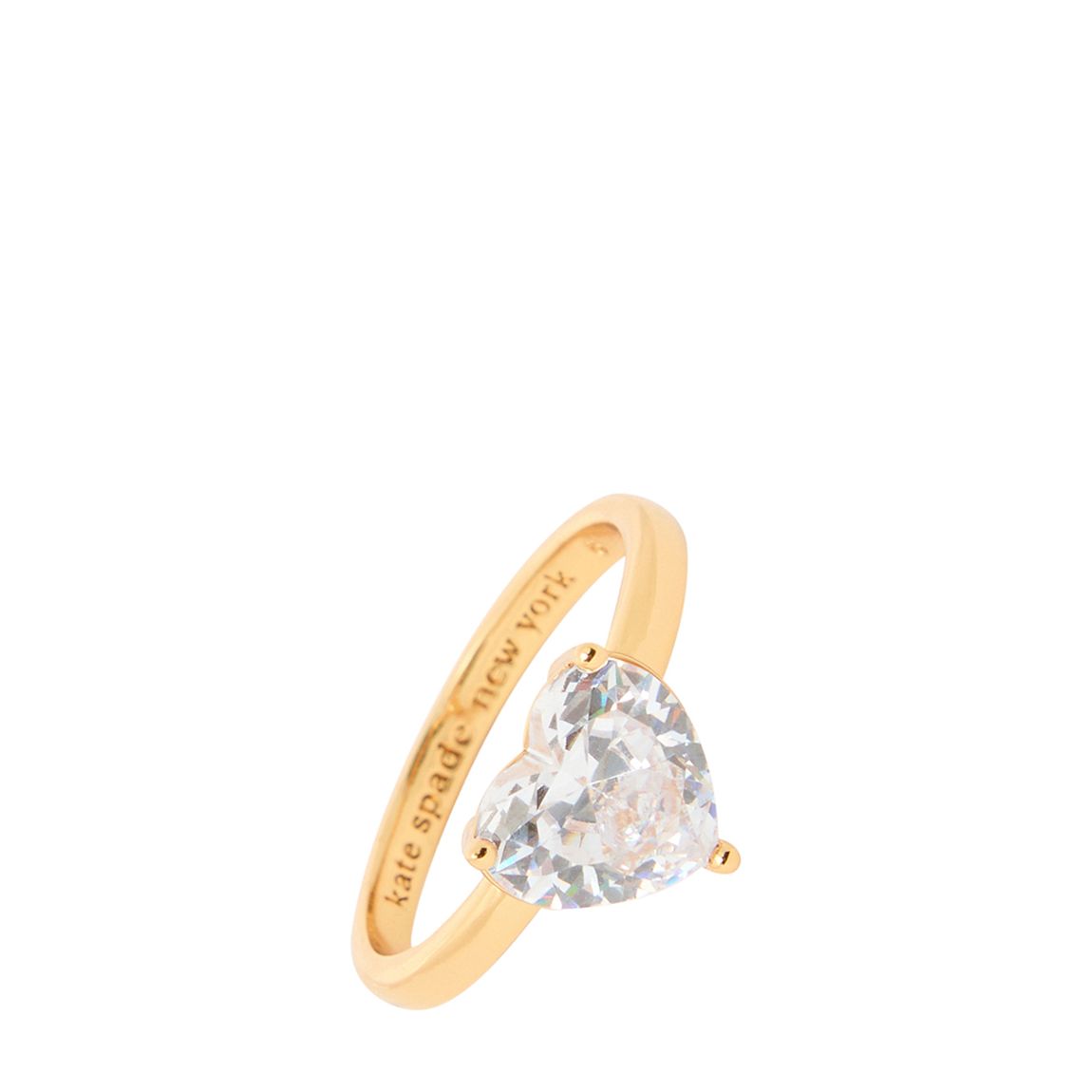 My Love Heart Gold Heart Ring main product photo