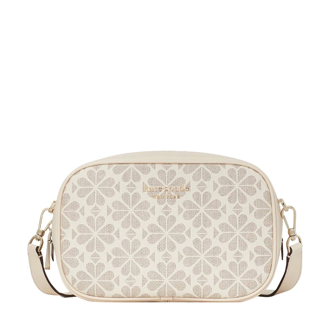 Parchment Spade Flower Coated Canvas Infinite Medium Camera Bag main product photo