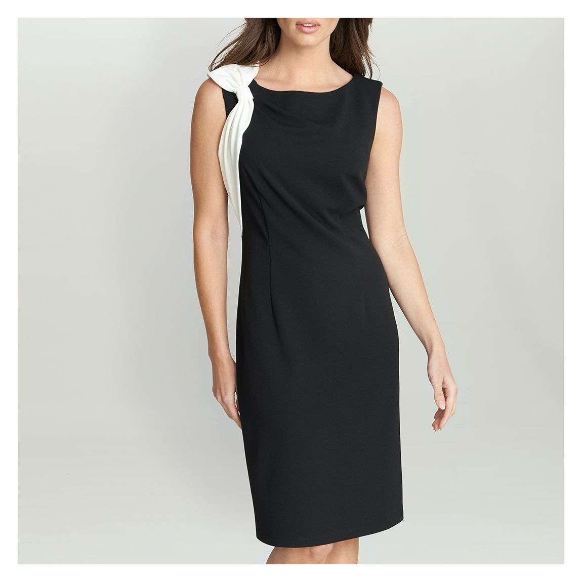 Black Jaya Bow Dress main product photo