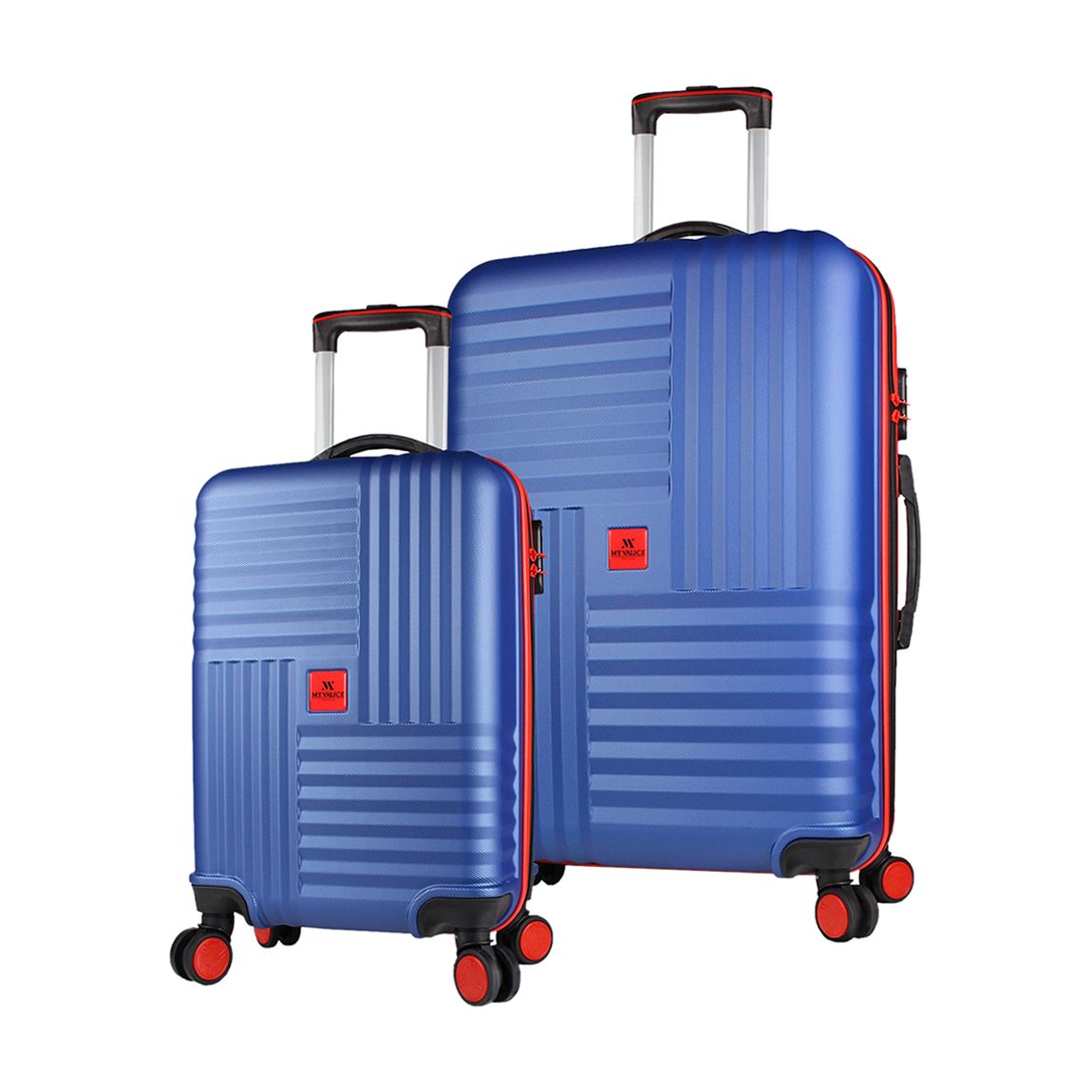 Navy Blue Suitcase Set (2 Pieces) main product photo