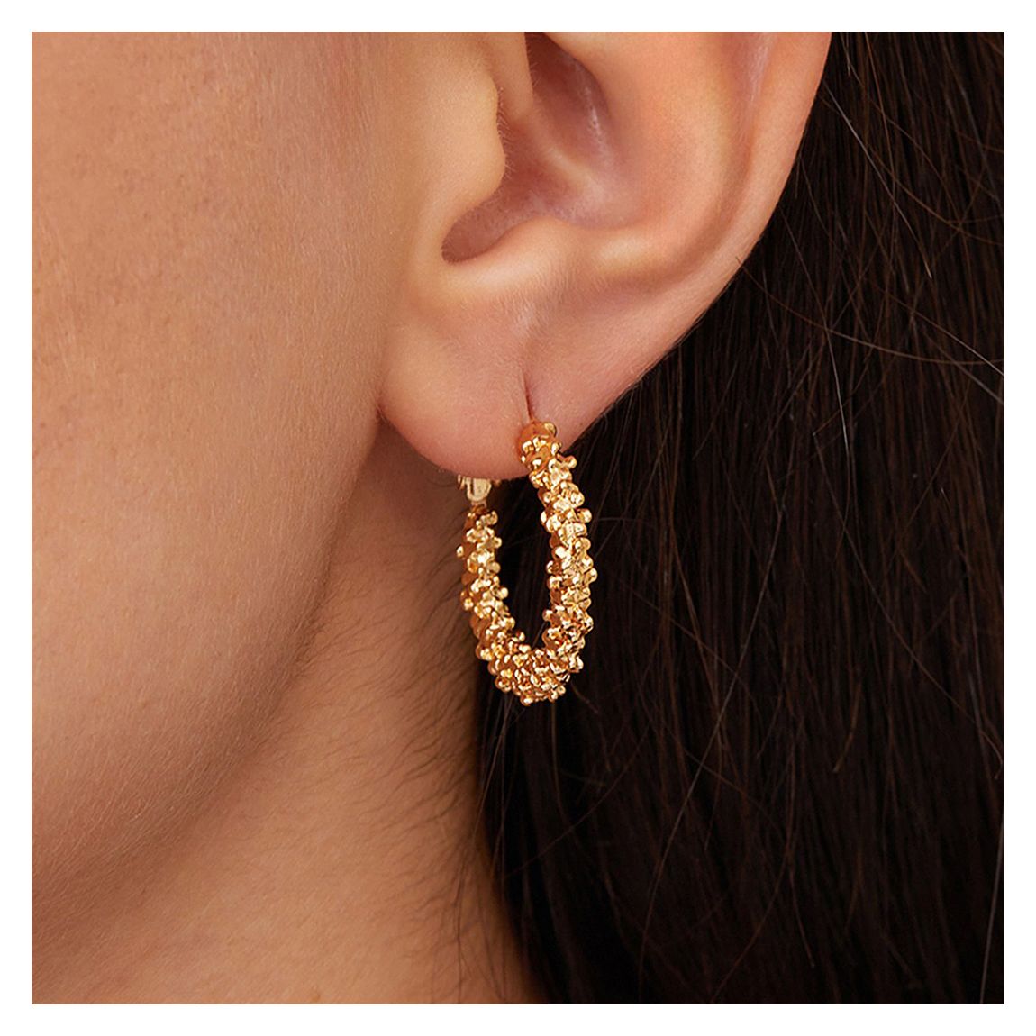 Gold Hoop Earring main product photo