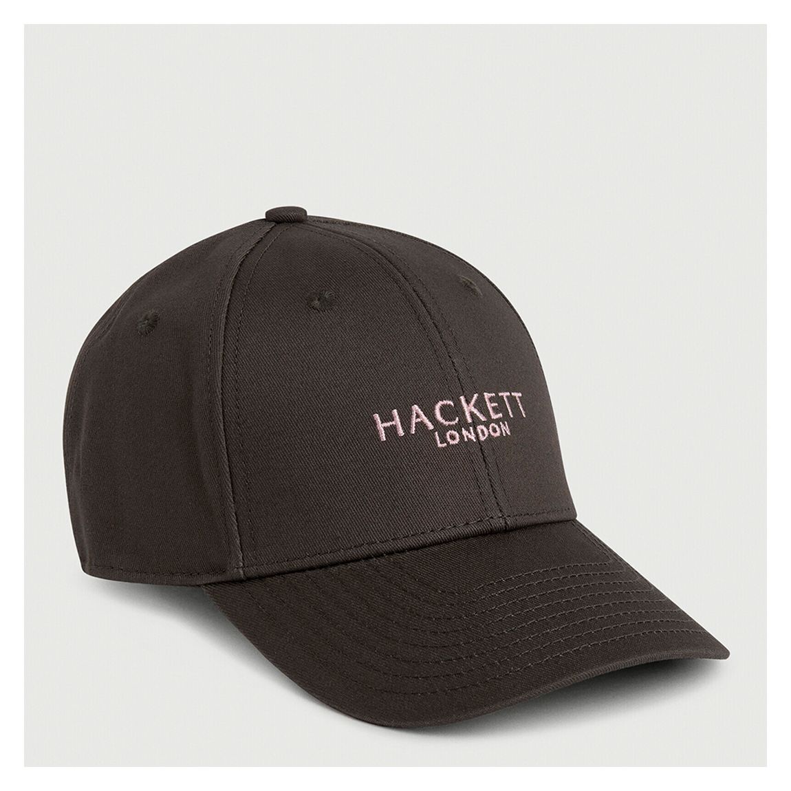 Black Embroidered Logo Cotton Cap main product photo