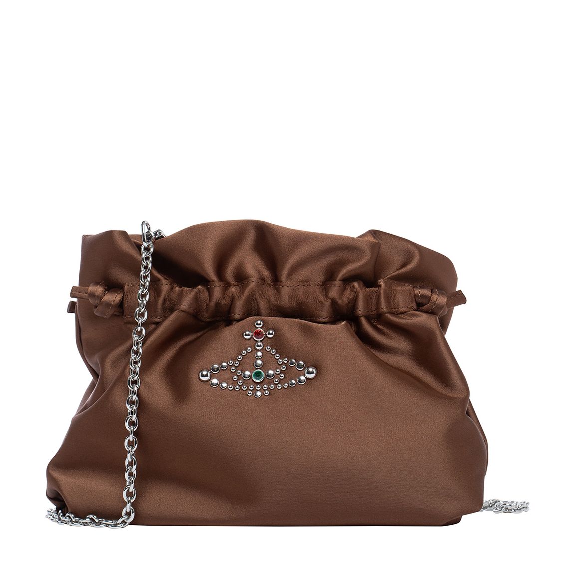 Brown Eva Small Clutch main product photo
