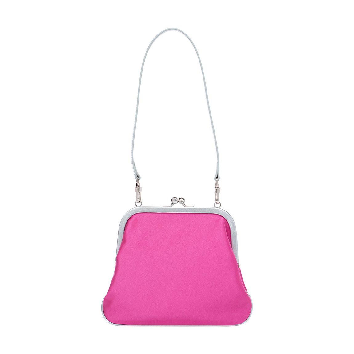 Pink Satin Vivienne's Clutch main product photo