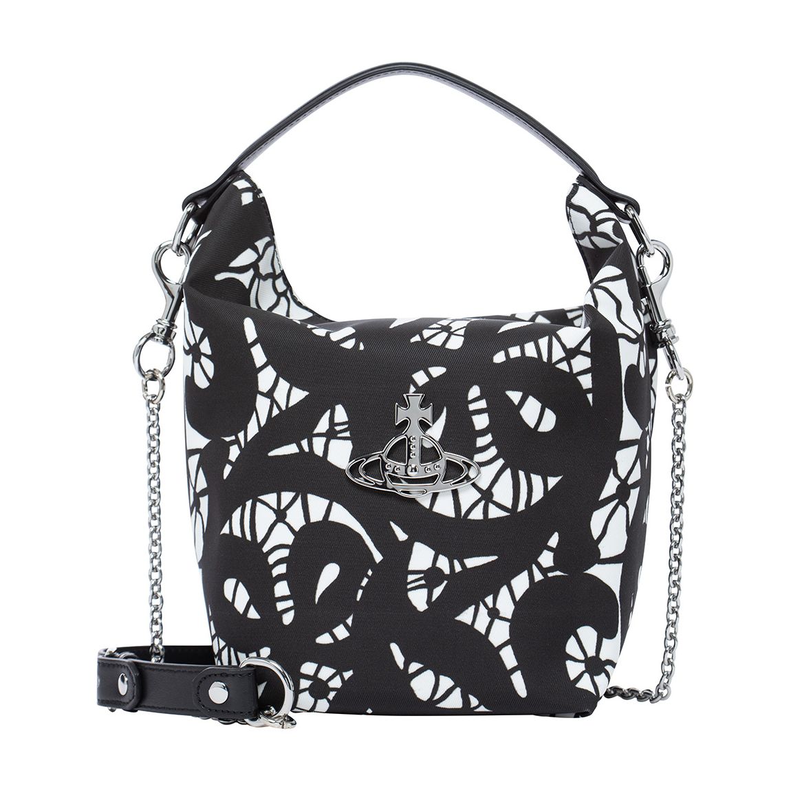 Black White Sally Crossbody Bag main product photo