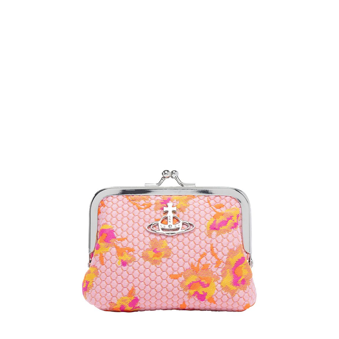 Pink Re-Cloquet Frame Coin Purse main product photo