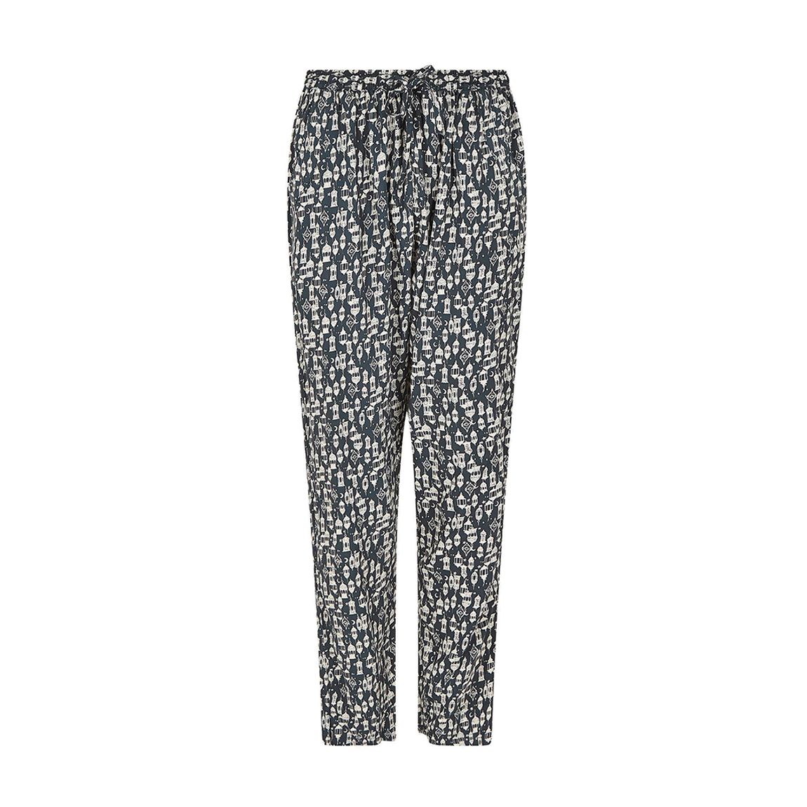 Navy Tinto Printed Trousers main product photo