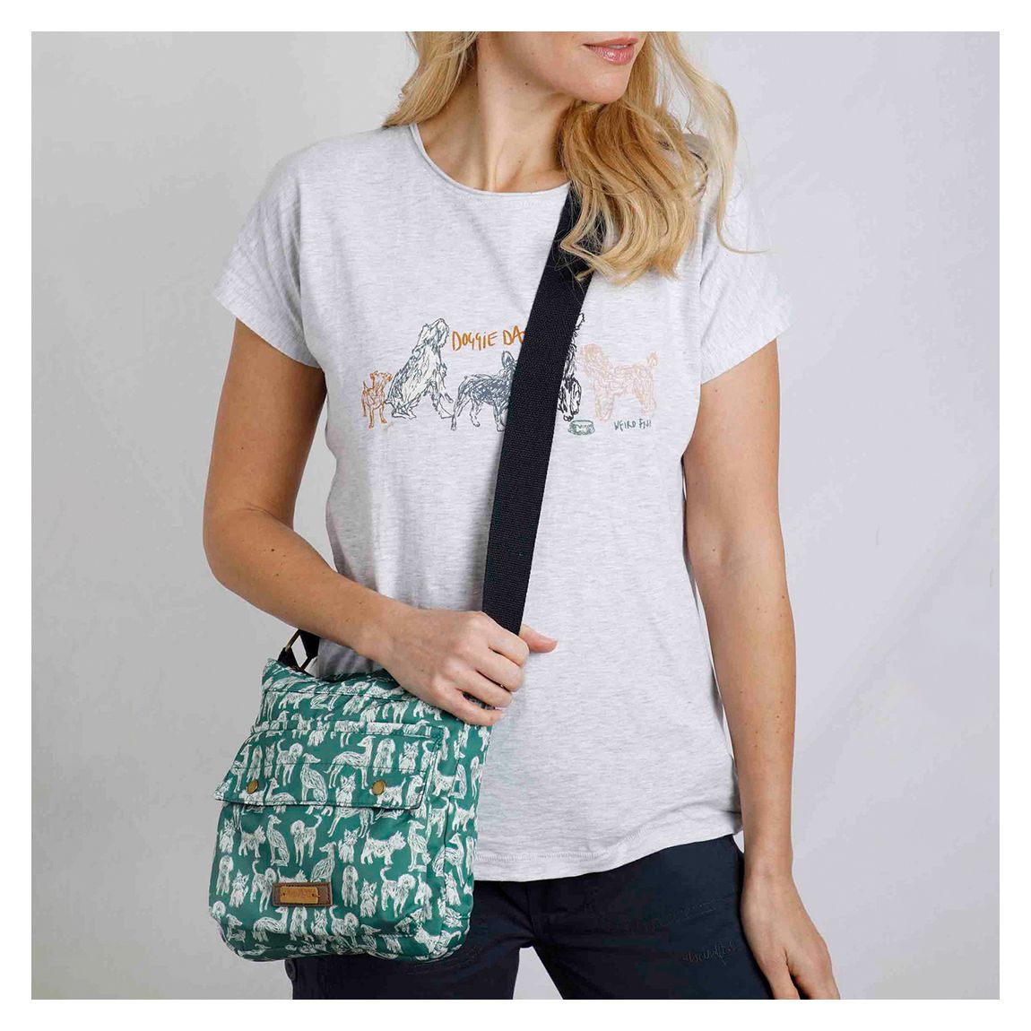 Green Kait Cross Body Bag main product photo