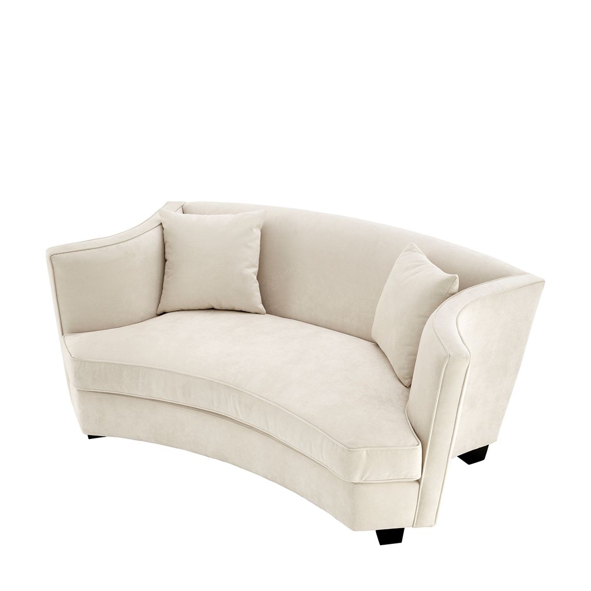 Giulietta Sofa, Ecru Velvet main product photo