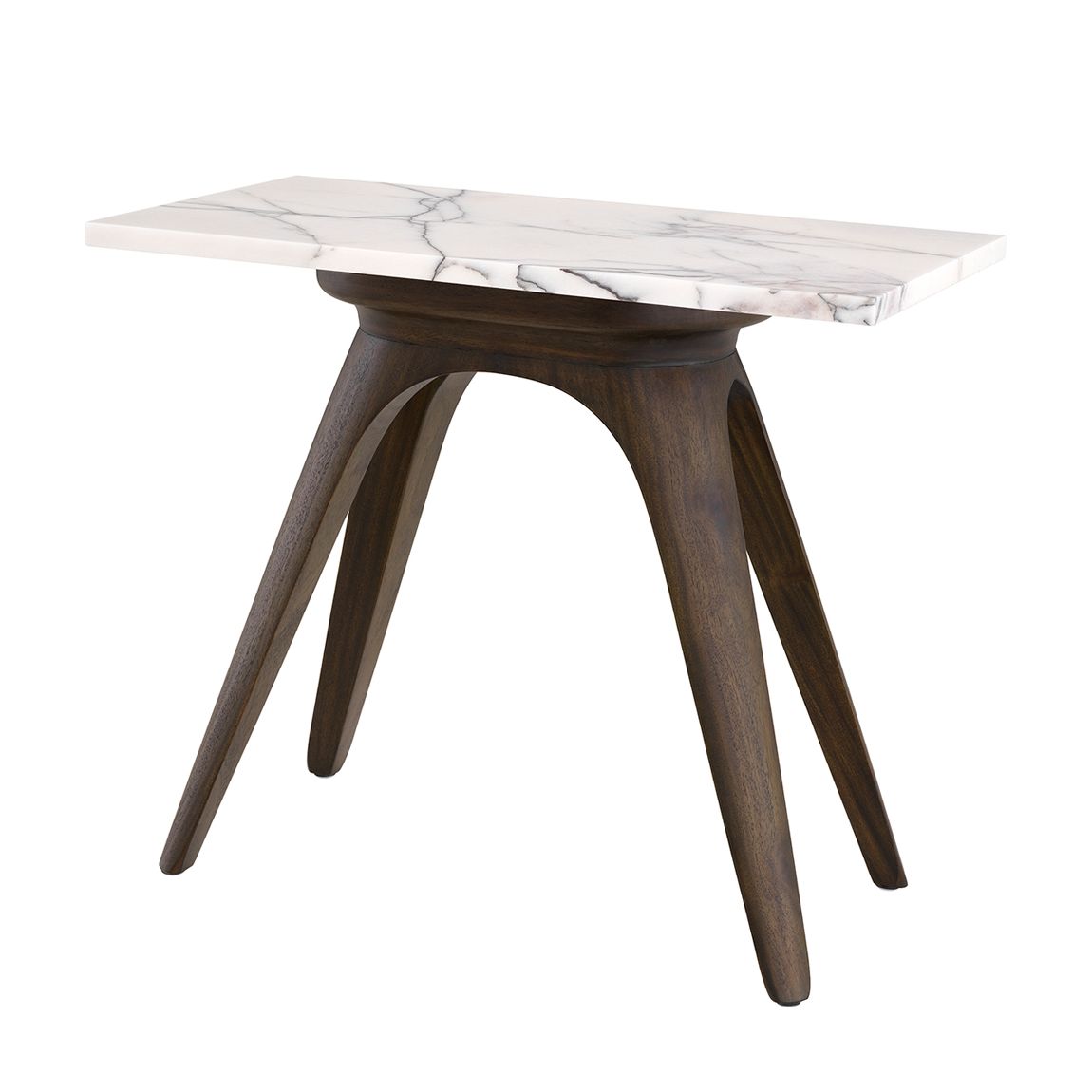 Borre Side Table, Lilac Marble main product photo