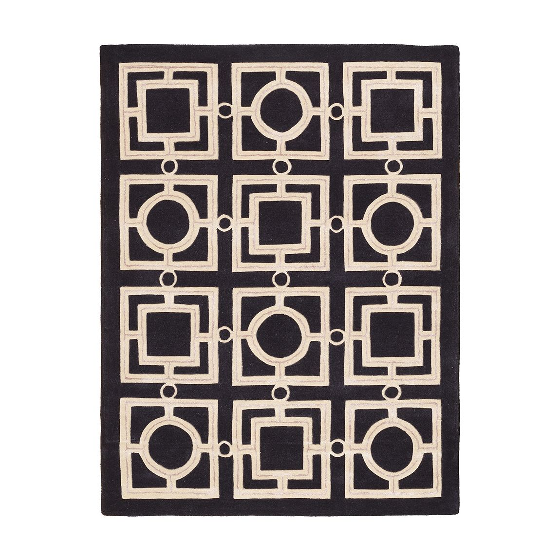 Evans Carpet Black, 170 x 240cm main product photo