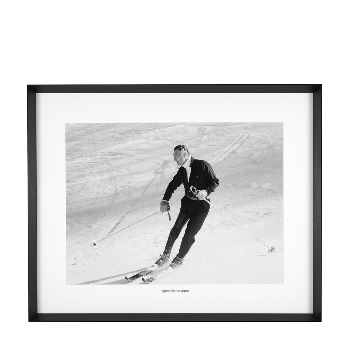 Print Agnelli Hits The Slopes main product photo