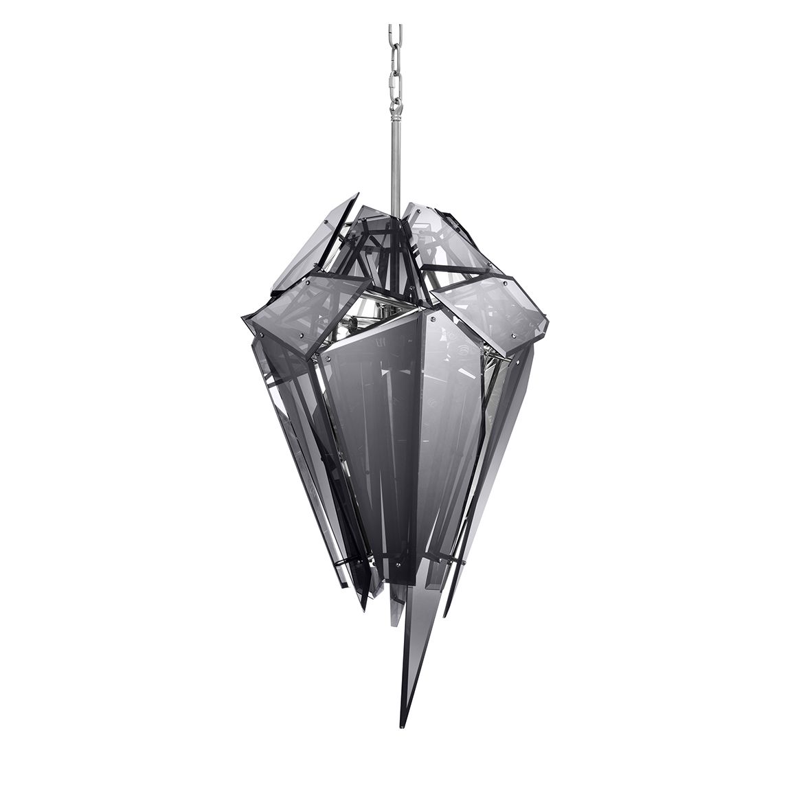 Shard Chandelier, Nickel main product photo