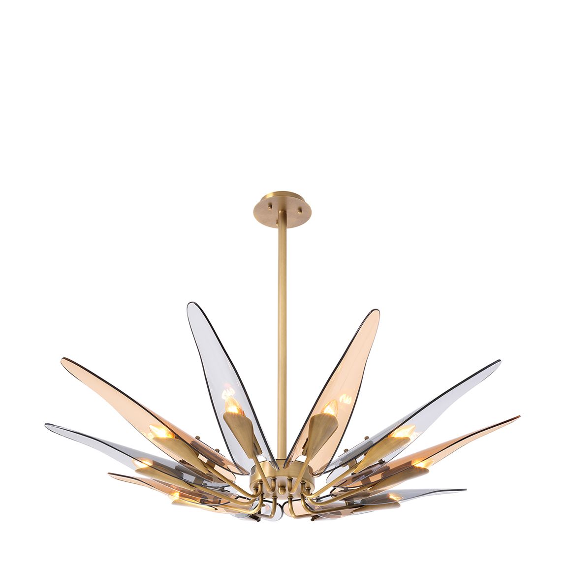 Sky Chandelier, Antique Brass main product photo
